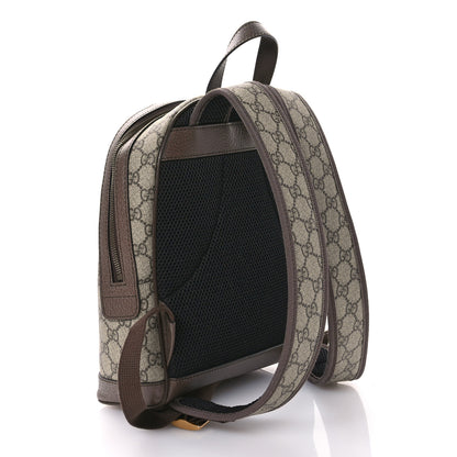 Gucci X DISNEY GG Supreme Monogram Web Three Little Pigs Ophidia Dome Backpack Beige New Acero 3 of 10