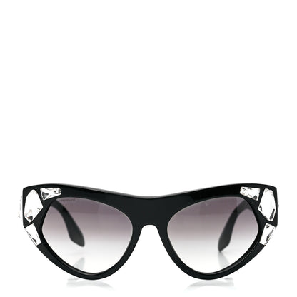 Prada Crystal Voice Sunglasses SPR 21Q Black 2 of 9