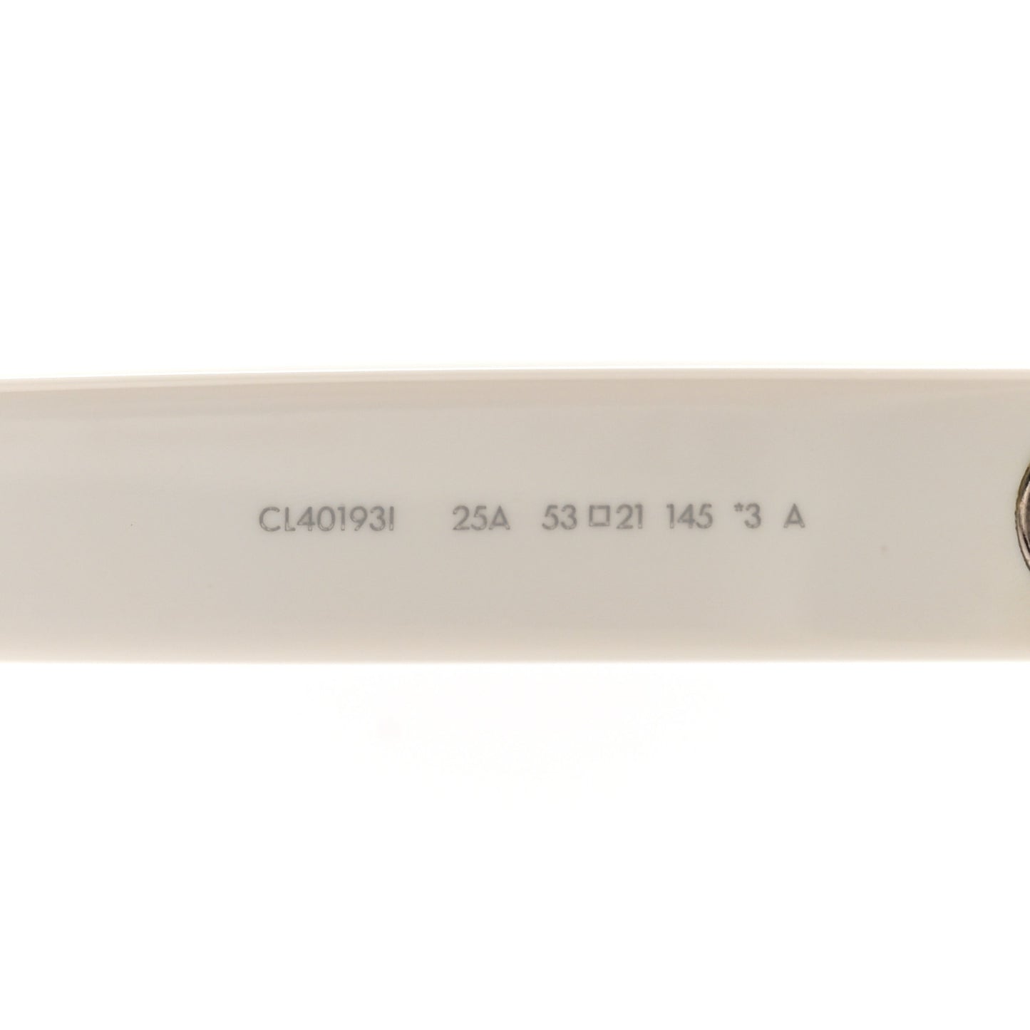 Acetate Cat Eye Sunglasses CL401931 White