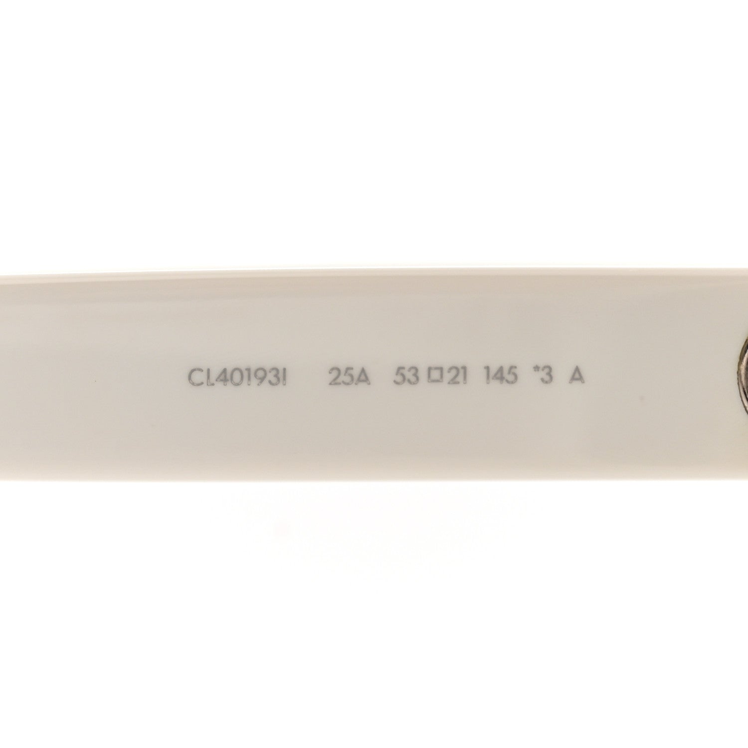 Celine Acetate Cat Eye Sunglasses CL401931 White 5 of 7