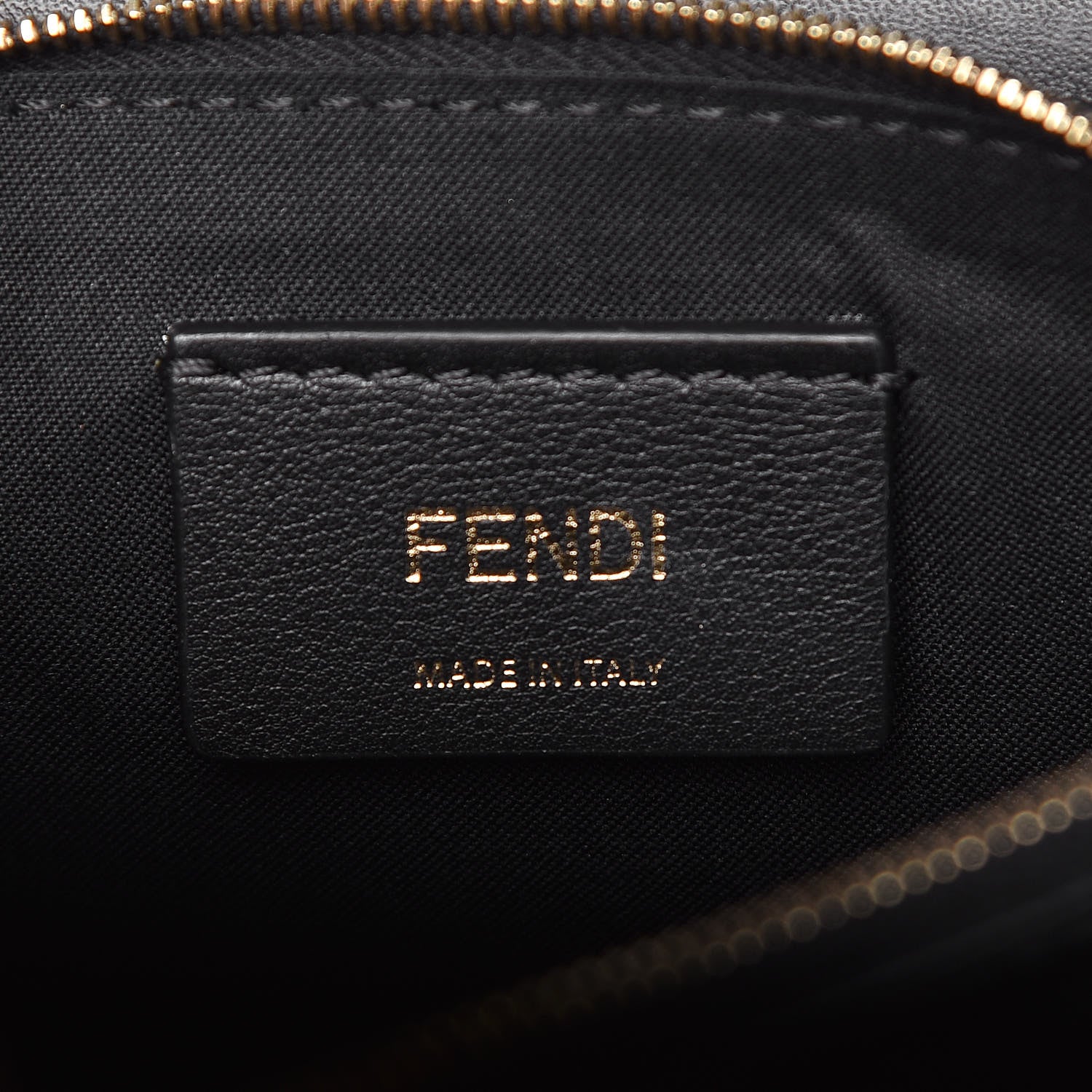 Fendi Vitello Liberty Lucido F is Fendi Medium Envelope Wallet on Chain Black 6 of 11