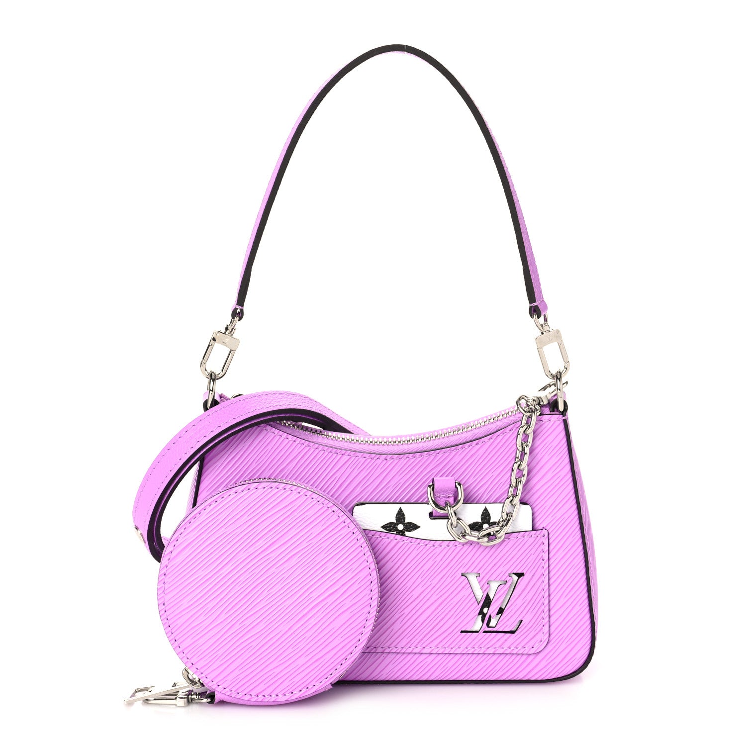 Louis Vuitton Epi Marellini Lilas Provence 1 of 9