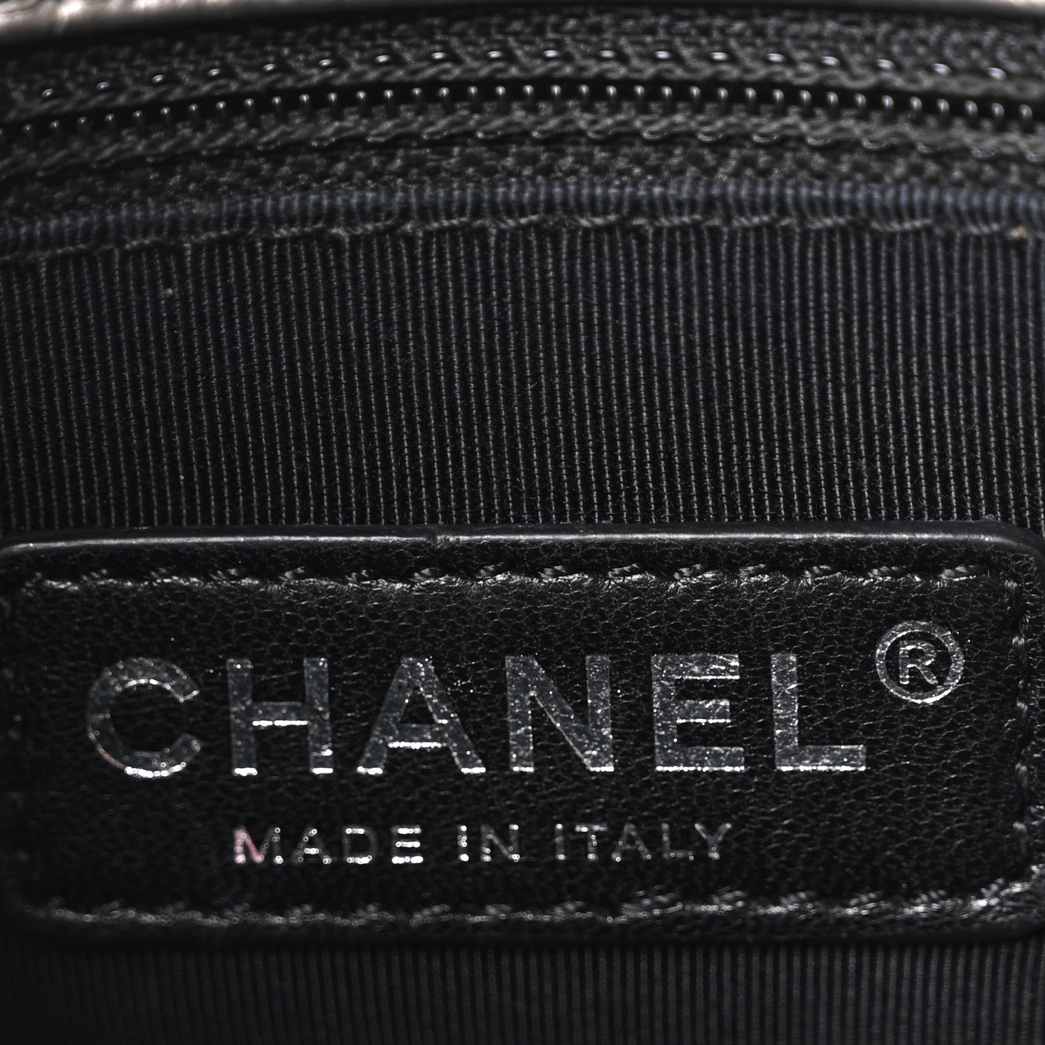 Chanel Metallic Calfskin Quilted Medium Chain Me Flap Grey 6 of 10