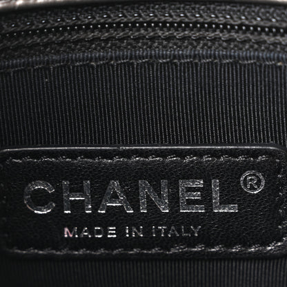 Chanel Metallic Calfskin Quilted Medium Chain Me Flap Grey 6 of 10