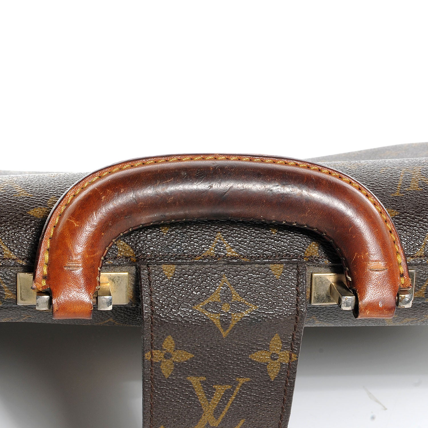 Louis Vuitton Monogram Serviette Fermoir Briefcase 6 of 14