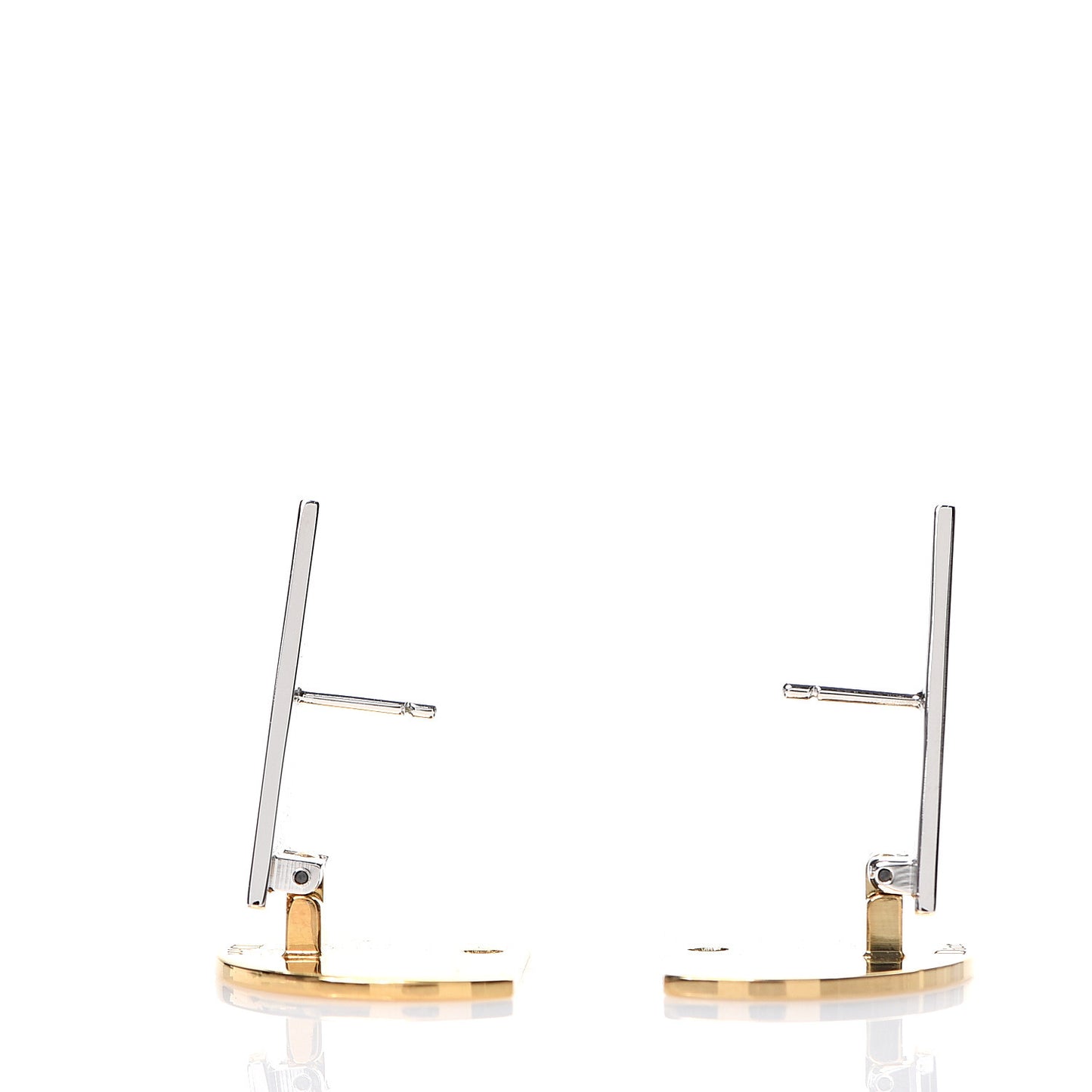 Half Moon Earring Gold Silver