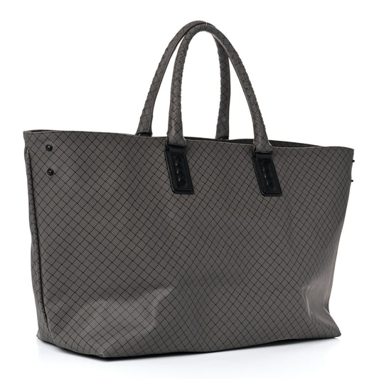 Rubberized Canvas Marcopolo Tote Shadow