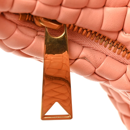 Bottega Veneta Lambskin Padded Intrecciato Mini Jodie Peachy 12 of 12