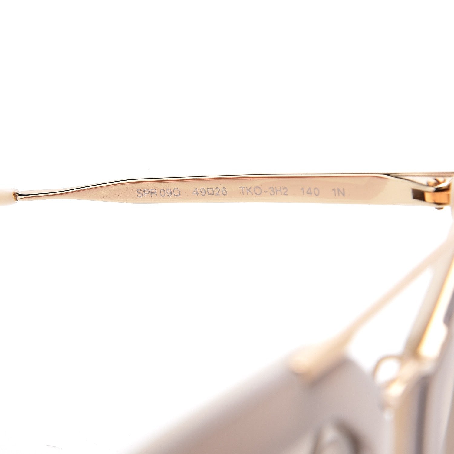 Prada Acetate Cinema Sunglasses SPR 09Q Ivory 7 of 7