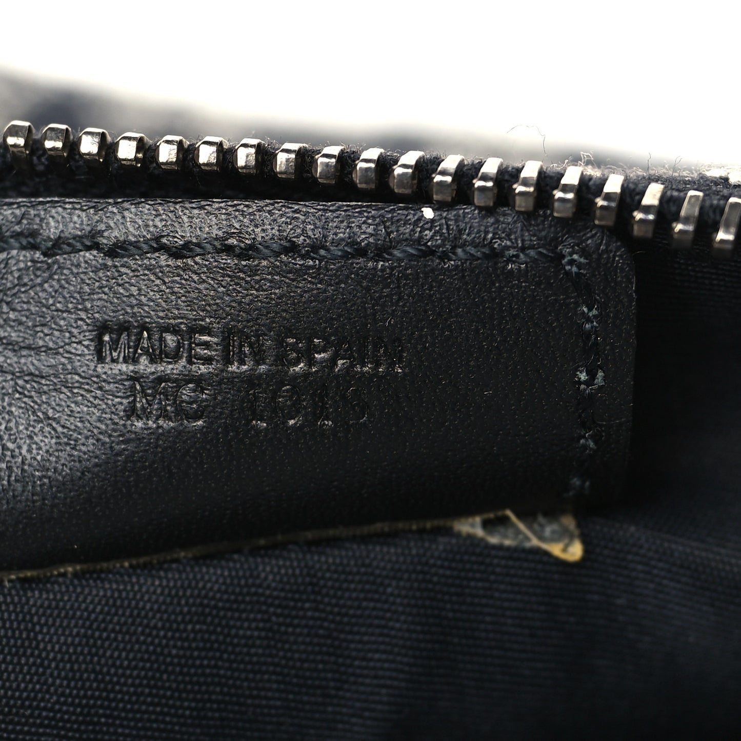 Monogram Mini Saddle Pochette Black