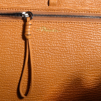 3.1 Phillip Lim 3.1 Leather Large Pashli Satchel Amber 7 of 11