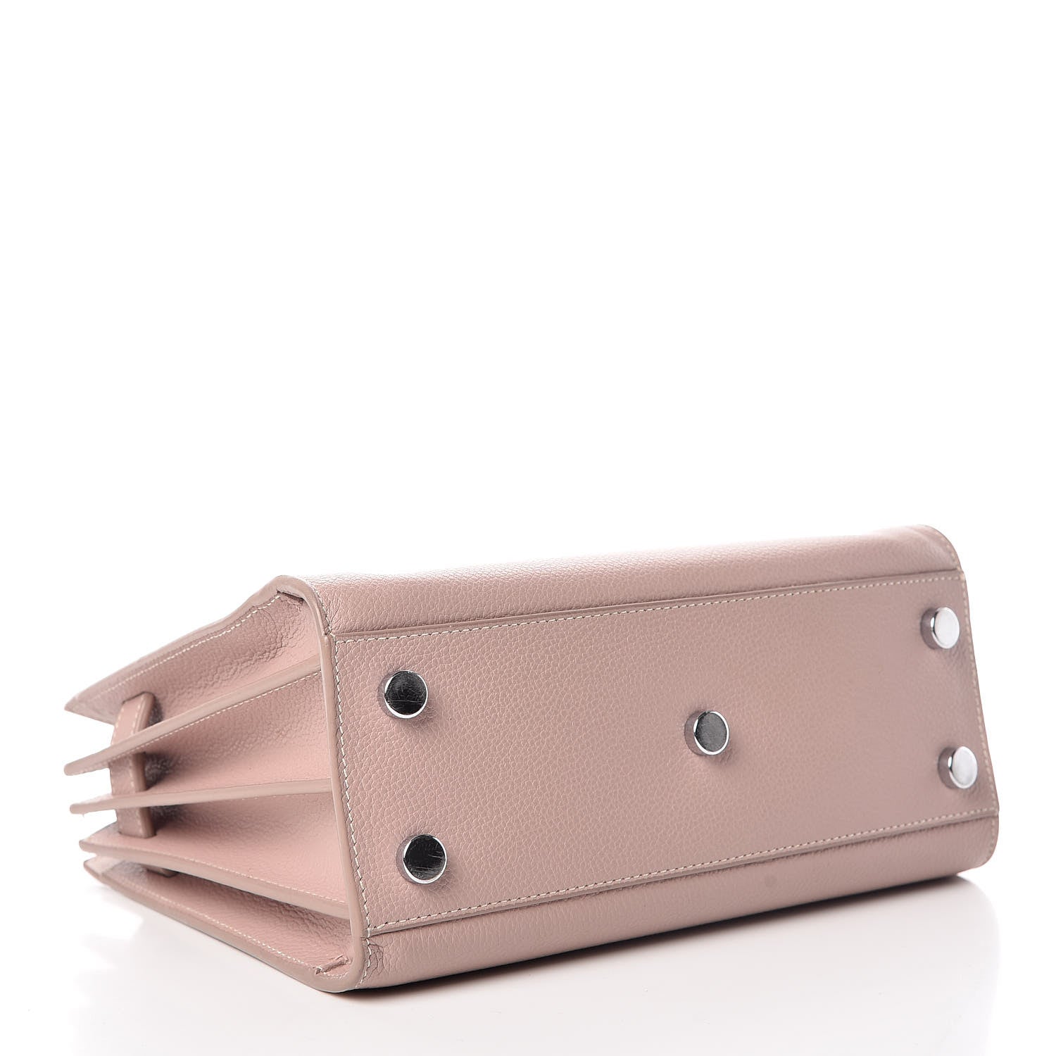 Saint Laurent Grained Calfskin Nano Sac De Jour Antique Rose 5 of 13