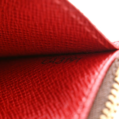 Louis Vuitton Monogram Emilie Wallet Rouge 8 of 12