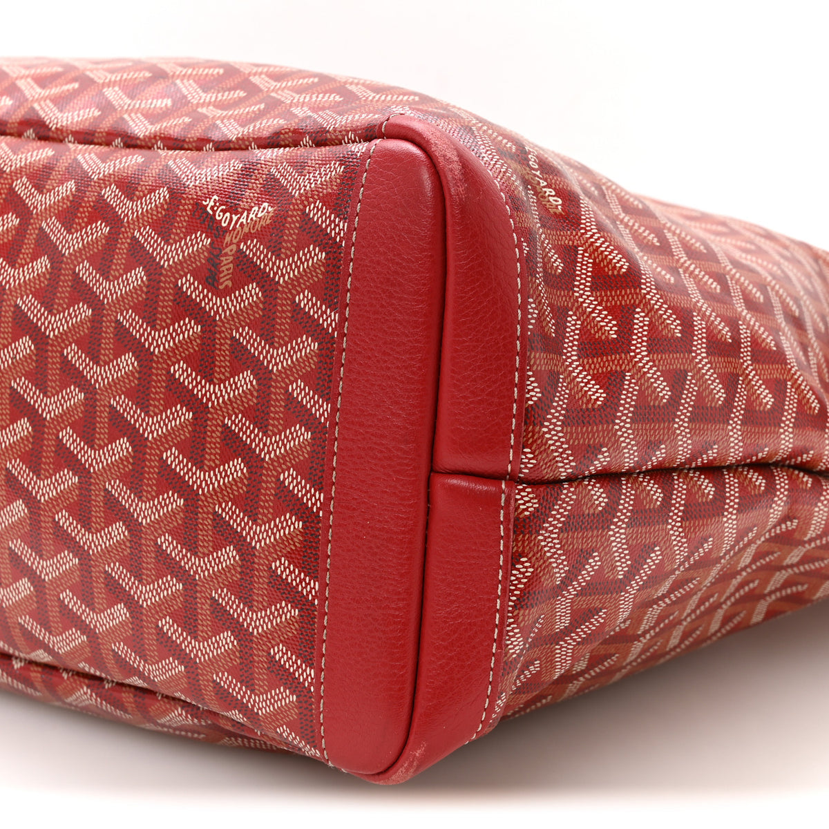 Goyard Goyardine Artois MM Red 10 of 12