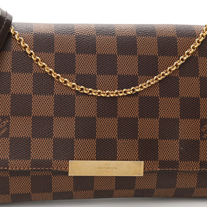 Louis Vuitton Damier Ebene Favorite MM 8 of 10