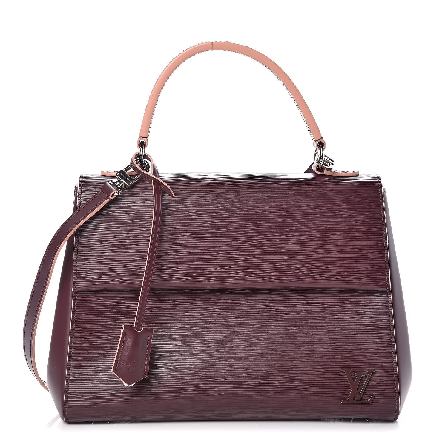 Louis Vuitton Epi Cluny MM Prune Rose Poudre 1 of 12