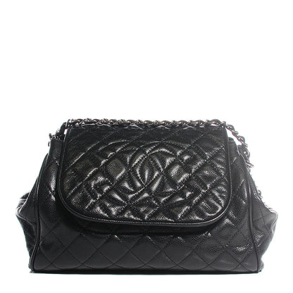 Chanel Caviar Quilted Timeless Accordion Flap Black 1 of 8