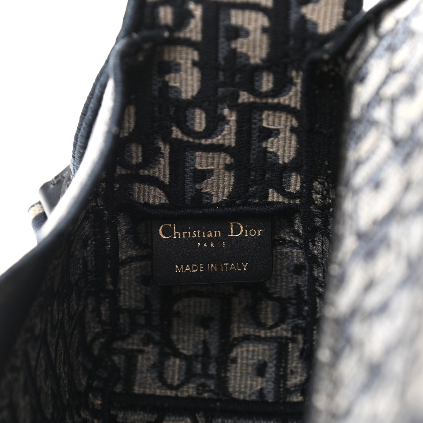 Oblique Small Diorcamp Messenger Blue