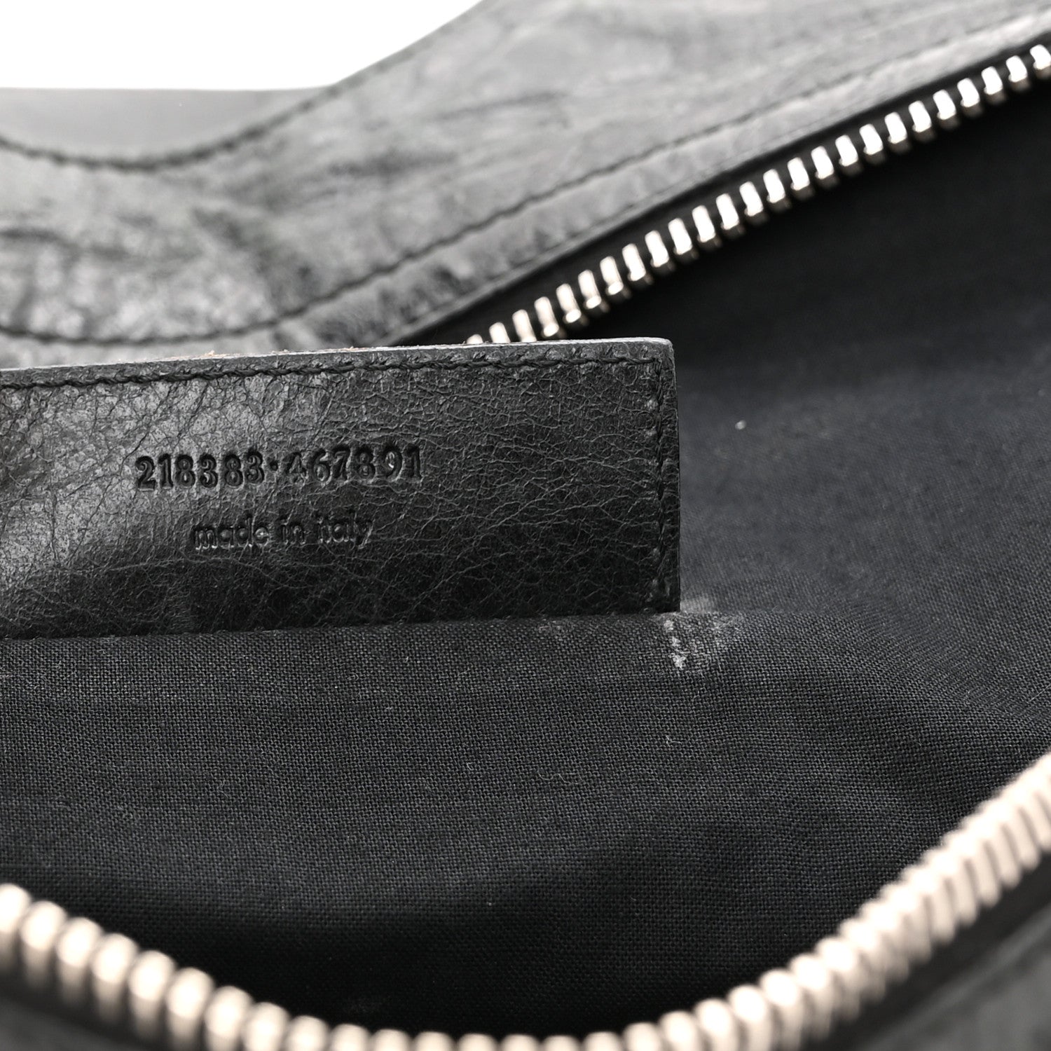 Balenciaga Agneau Giant 21 Silver Hardware Folder Black 8 of 16