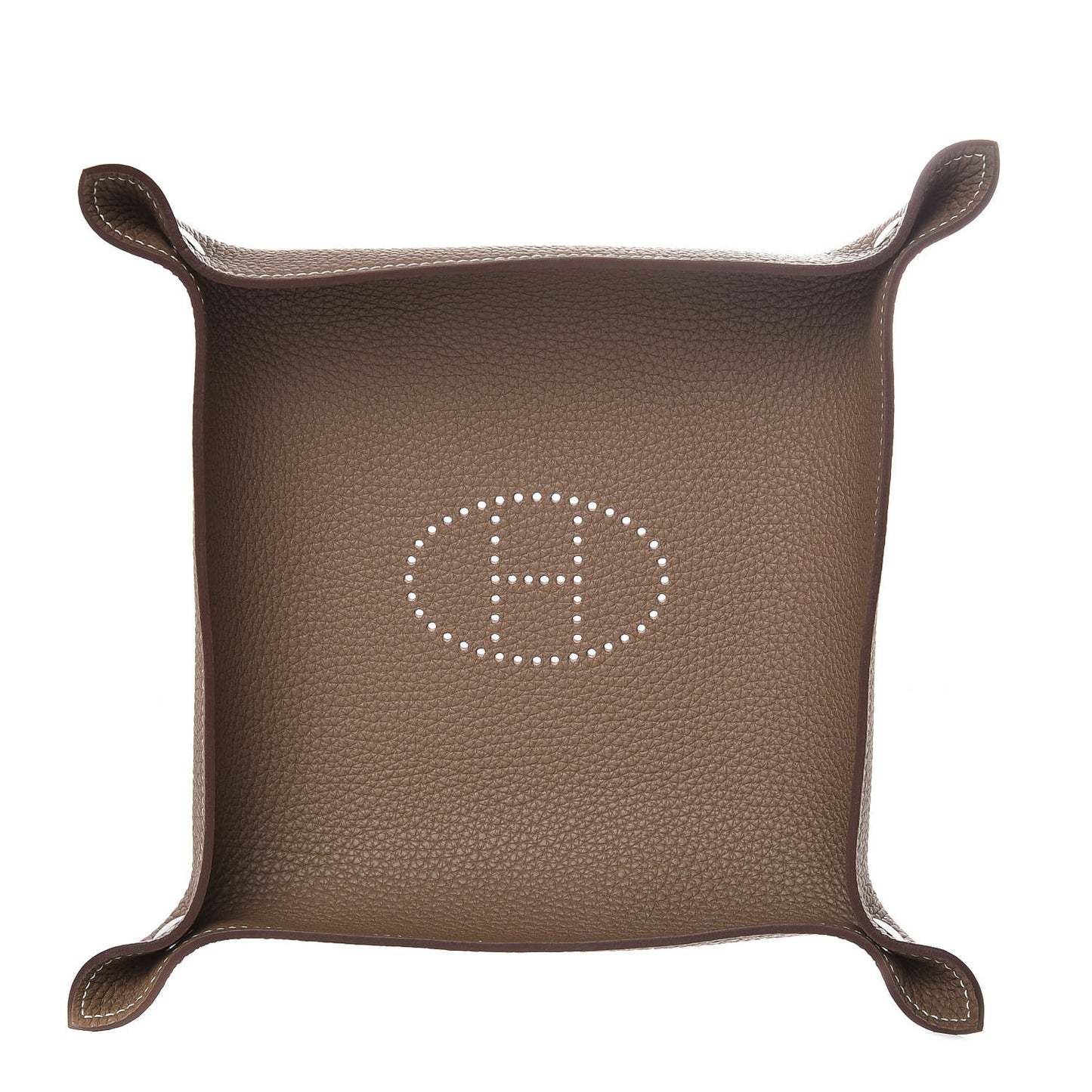Taurillon Clemence Mises et Relances Change Tray Etoupe
