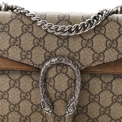 Gucci GG Supreme Monogram Mini Dionysus Shoulder Bag Taupe 9 of 11