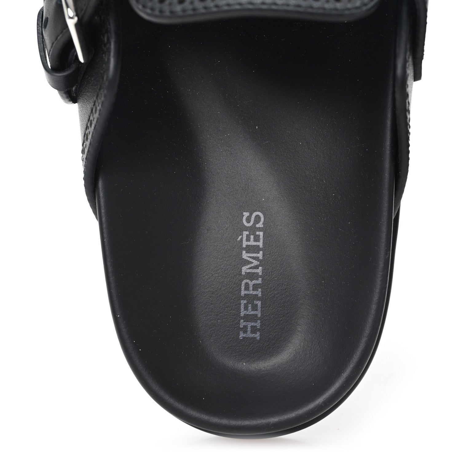 Hermes Calfskin Monk Mules 37 Black 1928092 – FASHIONPHILE
