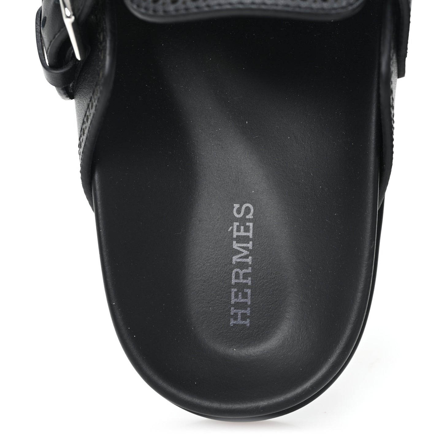 Calfskin Monk Mules  37 Black