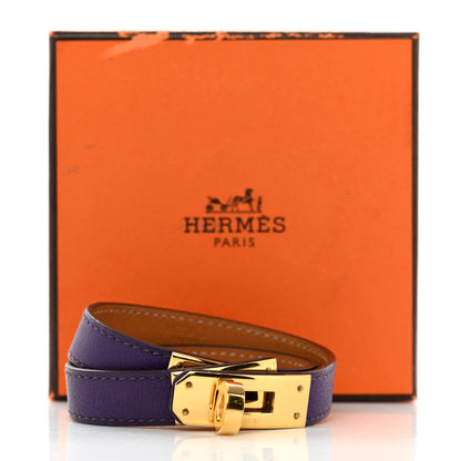 Hermes Swift Kelly Double Tour Bracelet S Iris 7 of 7