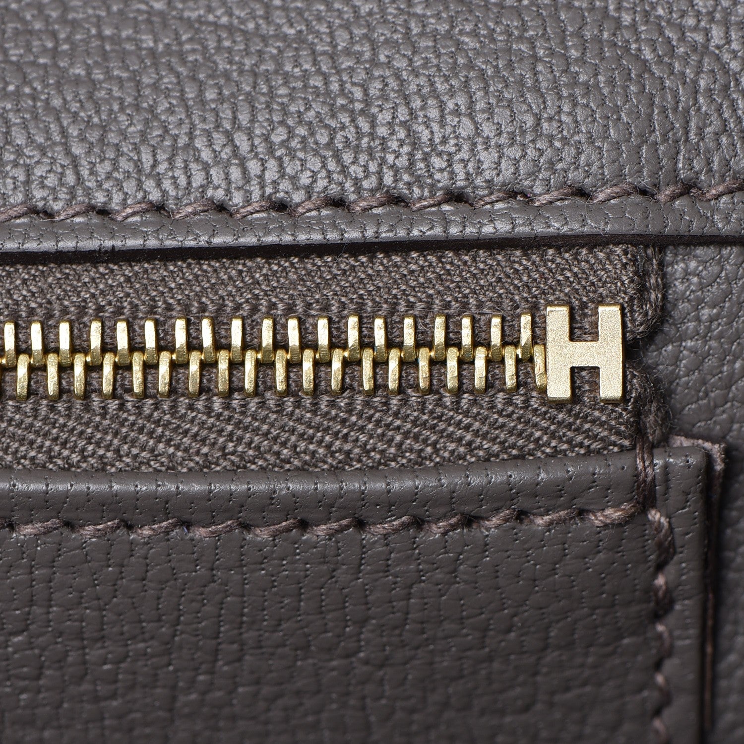 Hermes Togo Birkin 35 Etain 16 of 37