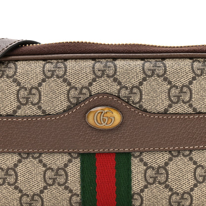 Gucci GG Supreme Monogram Web Mini Ophidia GG Bag Brown 8 of 12