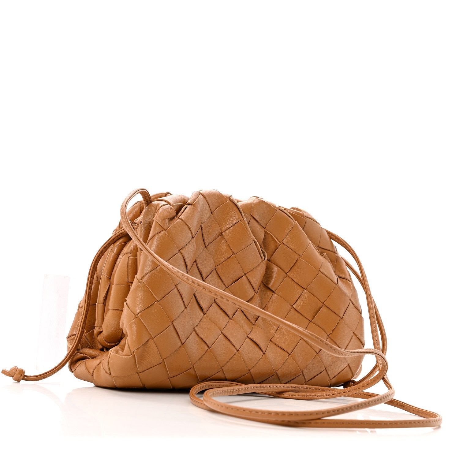 Bottega Veneta Nappa Intrecciato The Mini Pouch Carmel 2 of 12