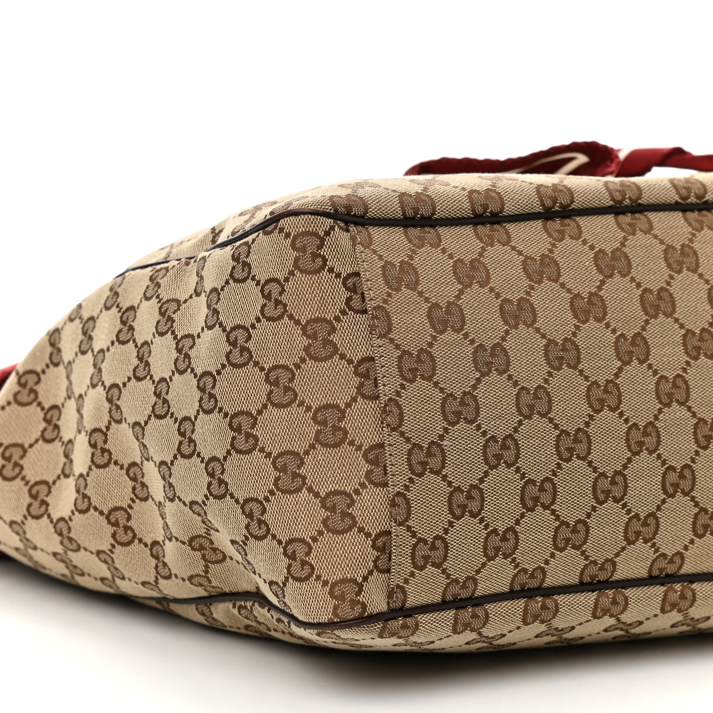 Monogram Large Positano Tote Brown