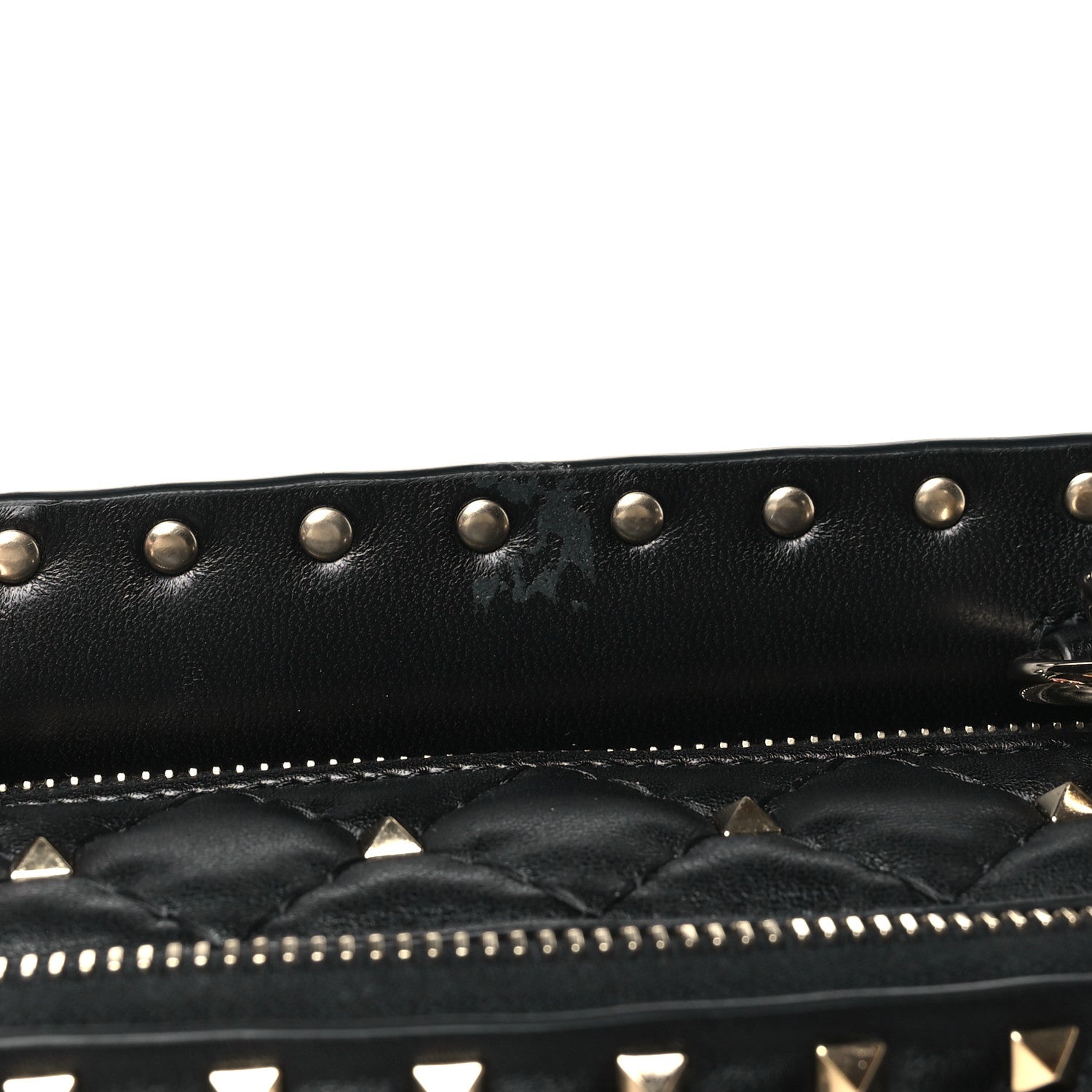 Valentino Garavani Nappa Rockstud Spike Shoulder Bag Black 11 of 11