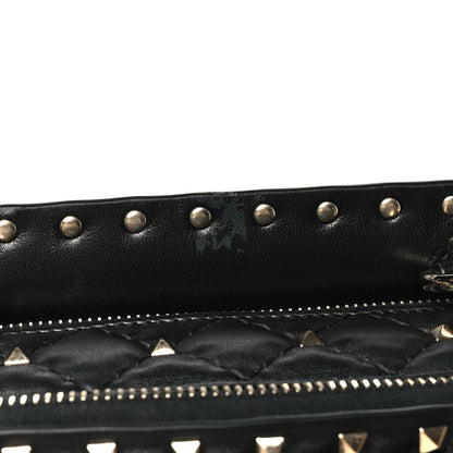 Valentino Garavani Nappa Rockstud Spike Shoulder Bag Black 11 of 11