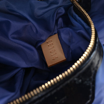 Louis Vuitton Cotton Monogram Eponge Cabas Blue 6 of 9