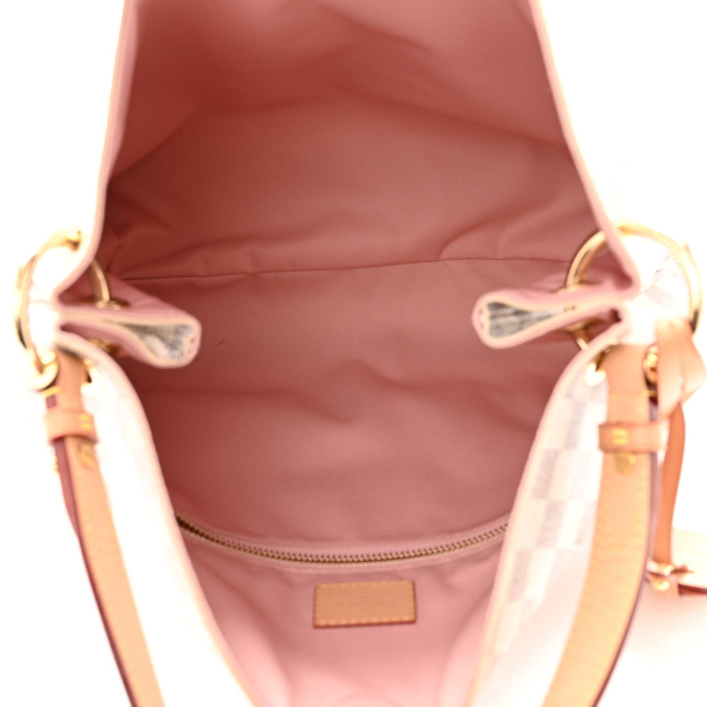 Damier Azur Graceful PM Rose Ballerine