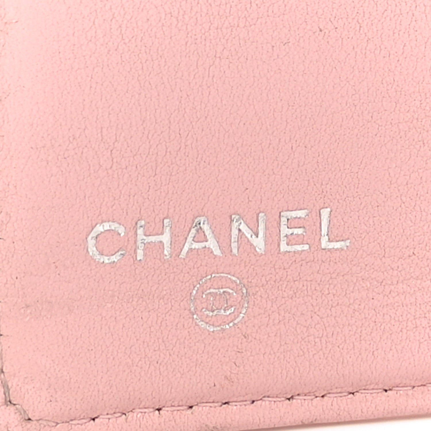 Chanel Caviar Timeless CC Yen Wallet Pink 6 of 11