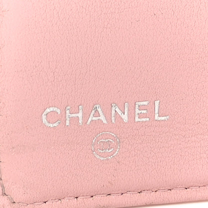 Chanel Caviar Timeless CC Yen Wallet Pink 6 of 11
