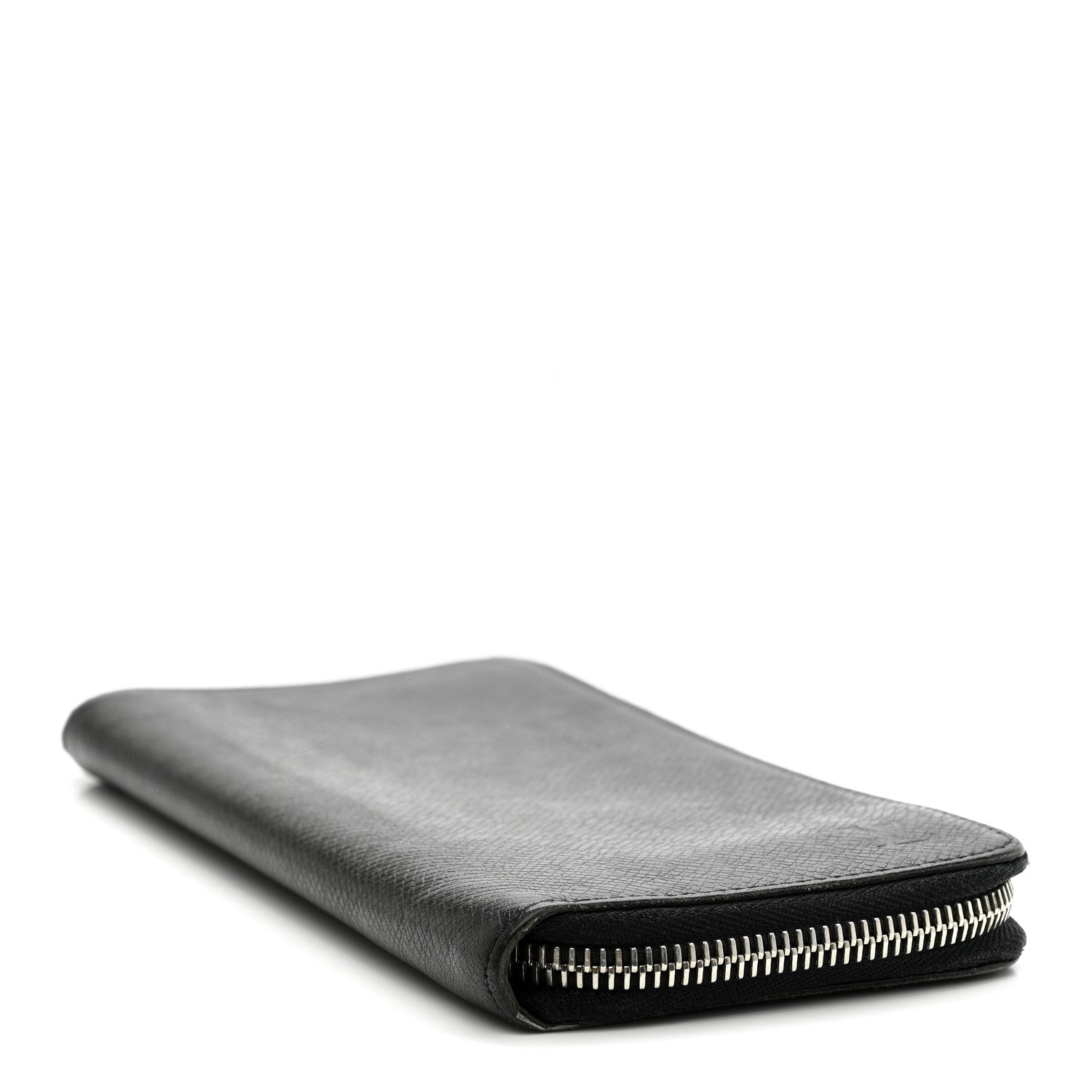 Louis Vuitton Taiga Vertical Zippy Wallet Black 4 of 9