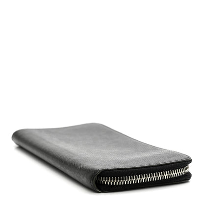 Louis Vuitton Taiga Vertical Zippy Wallet Black 4 of 9