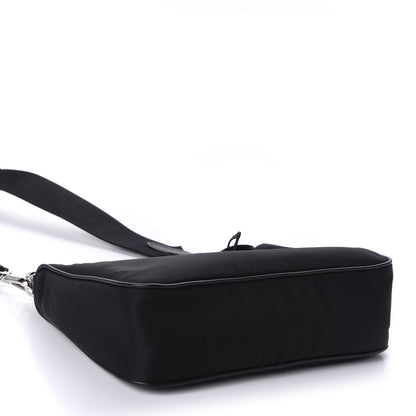 Prada Nylon Re-Edition 2005 Shoulder Bag Black 4 of 10
