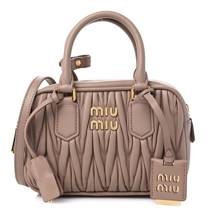 Miu Miu Nappa Matelasse S Narrow Arcadie Cameo 1 of 7