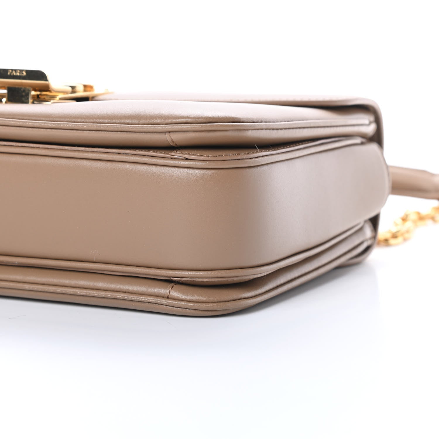 Celine Shiny Calfskin Medium C Bag Light Camel 12 of 14