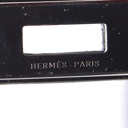 Hermes Box Kelly Cut Clutch Black 21 of 24