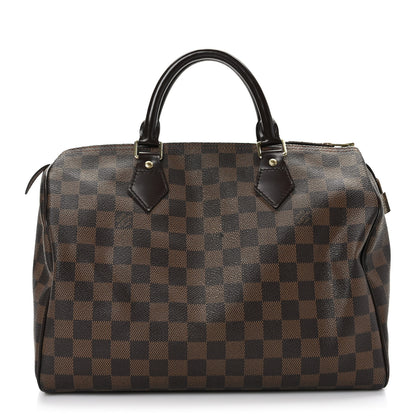 Louis Vuitton Damier Ebene Speedy 30 1 of 11