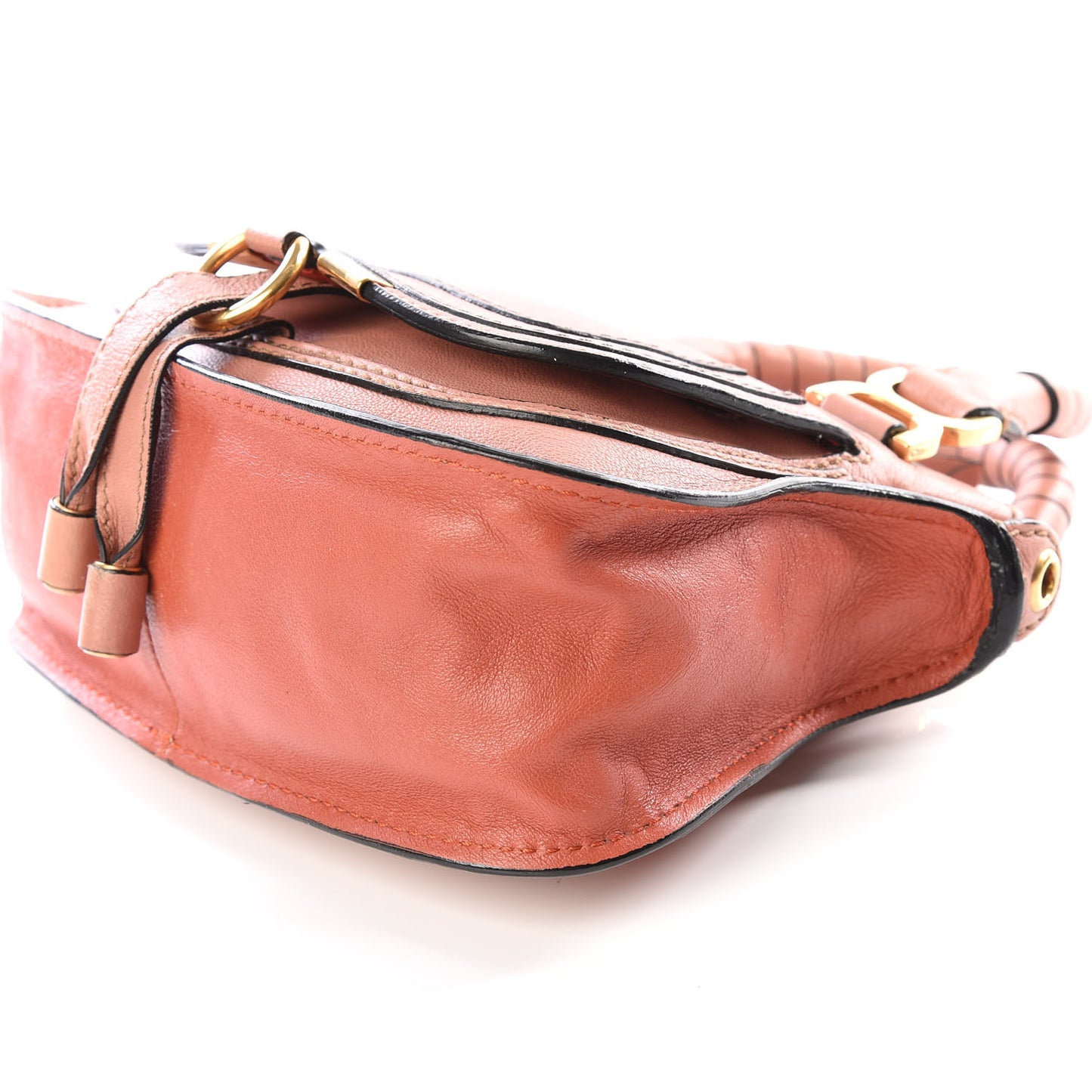 Calfskin Mini Marcie Satchel Waterlily