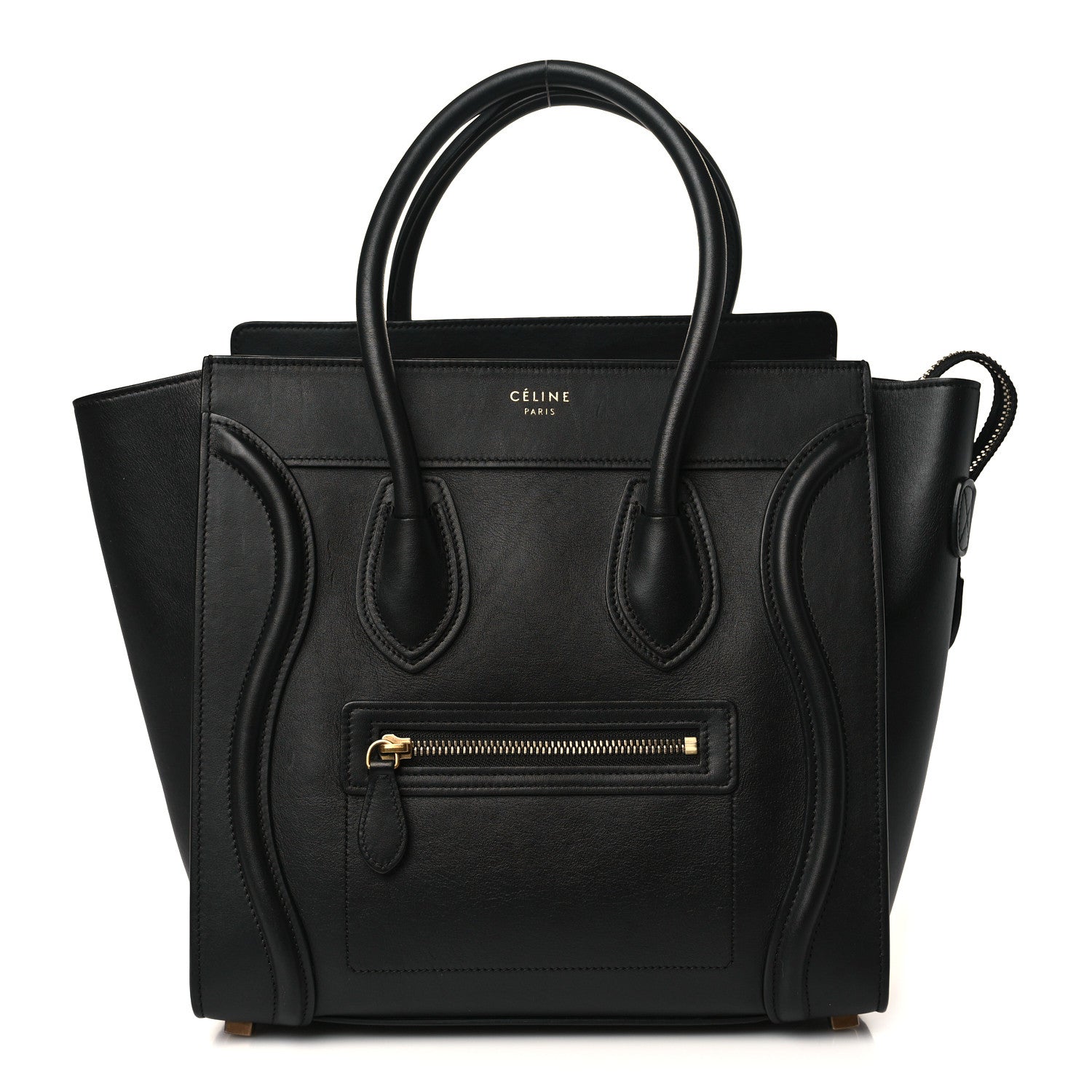 Celine Smooth Calfskin Micro Luggage Black 1 of 7