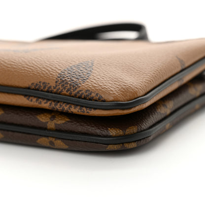 Louis Vuitton Reverse Monogram Giant Double Zip Pochette 9 of 11