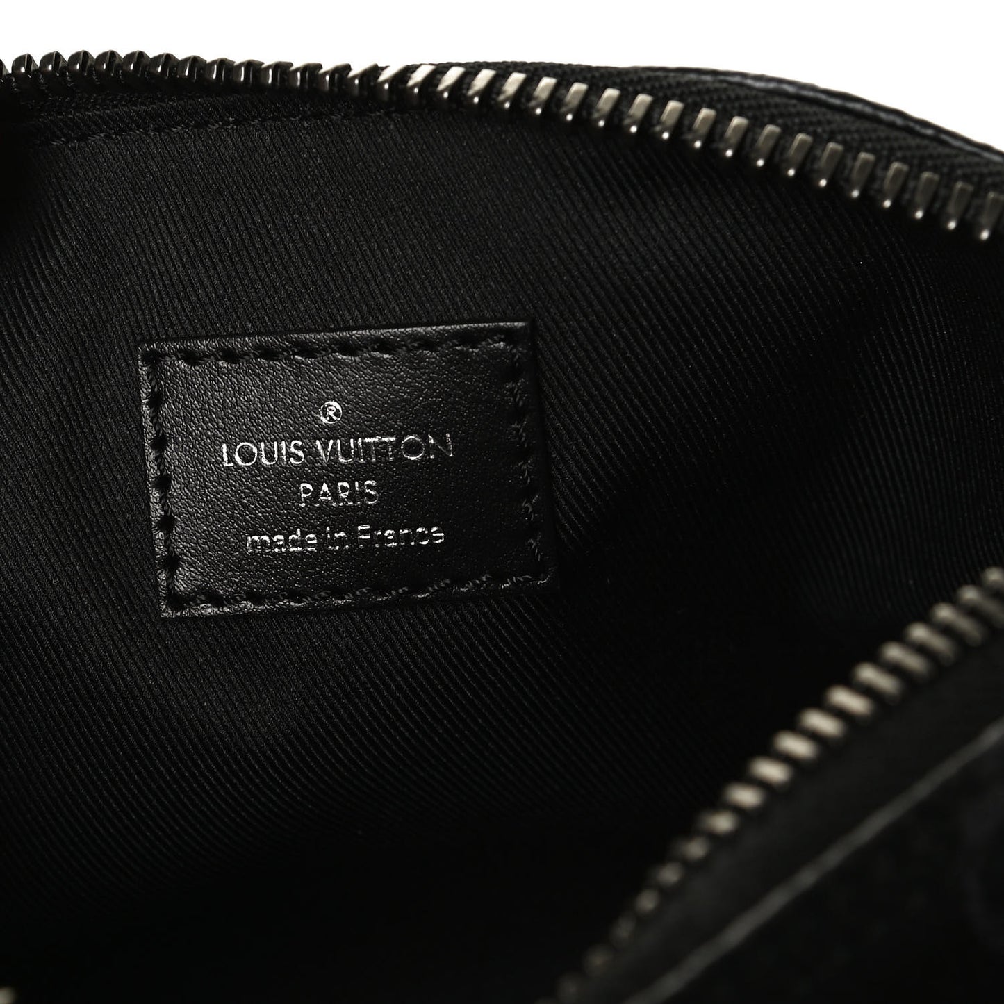 Reverse Monogram Eclipse Keepall XS Black