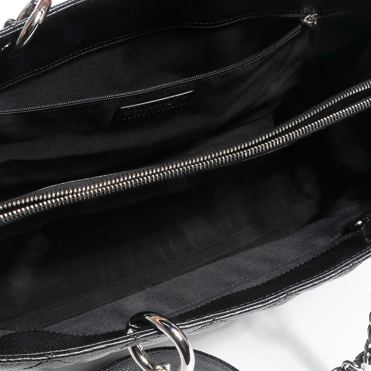 Caviar Grand Shopping Tote GST Black